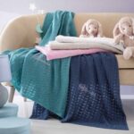 BLUMARINE BABY Copertina Eloise lana smeraldo