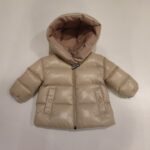 MONCLER Giubbotto Selen beige bambina