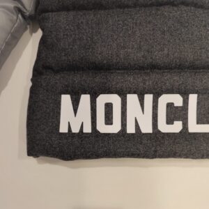 MONCLER Giubbotto Nuruye grigio bambino - immagine 6