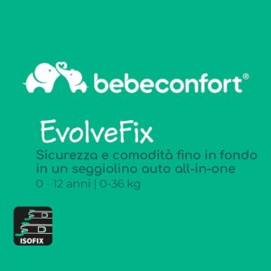 MAXI-COSI Seggiolino auto EvolveFix Gruppo 0-1-2-3 - immagine 6