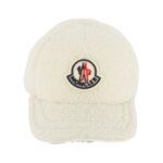 MONCLER Berretto in orsetto con logo bambino