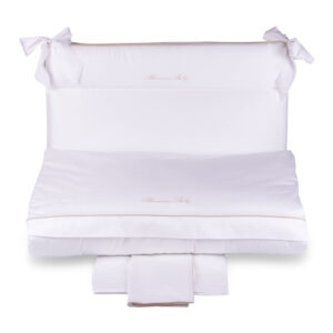 BLUMARINE BABY Completo copripiumino lettino Collezione Baby Blu corredino neonato - immagine 6