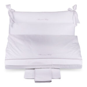 BLUMARINE BABY Completo copripiumino lettino Collezione Baby Blu corredino neonato - immagine 4