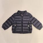 MONCLER Giubbotto blu Acorus bambino