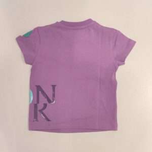 MONCLER T-shirt manica corta lilla bambina - immagine 5
