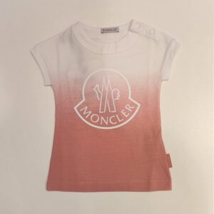 MONCLER Vestito manica corta degradé bambina