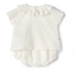 TEDDY & MINOU Completo garza latte neonata