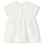 TEDDY & MINOU Vestito manica corta frappé neonata