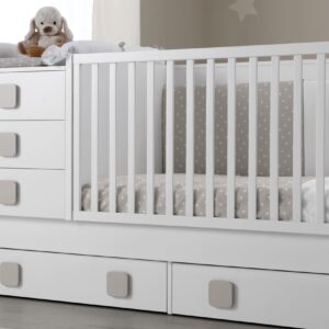 ERBESI Lettino Easy trasformabile con materasso - immagine 5