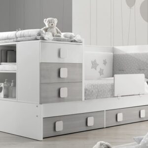 ERBESI Lettino Easy trasformabile con materasso - immagine 6