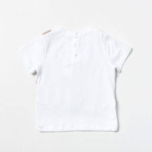 LE BEBE' Completo 2 pezzi sabbia con bermuda bambino - immagine 3