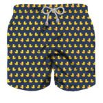 Mc SAINT BARTH Costume pantaloncino stampa Ducky leggero