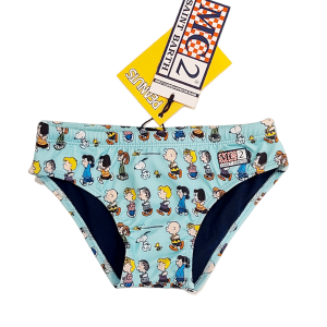 Mc SAINT BARTH Costume slip stampa Snoopy Peanuts