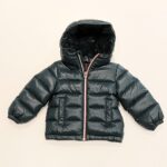 MONCLER Giubbotto New Aubert verde bambino