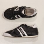 RICHMOND Sneakers in pelle nera e bianca