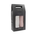 BAMBOOM Mussole XL 2 pz. 120x120cm Rose