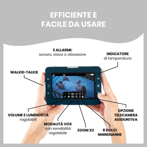 BABYMOOV baby monitor video Yoo-Master (+) - immagine 5