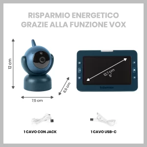 BABYMOOV baby monitor video Yoo-Master (+) - immagine 6