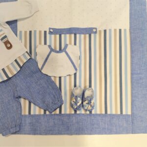 SARTORIA DEI PICCOLI Completo nascita 6 pezzi corredino neonato - immagine 3