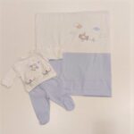 MAYORAL Completo nascita aeroplano 2 pezzi corredino neonato