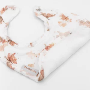 BAMBOOM Bavetta in cotone e bambù con stampa farfalle - immagine 3