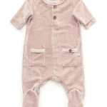 BAMBOOM Tutina in ciniglia rosa