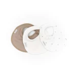 BAMBOOM Set bavette 3 pezzi con stampa rose