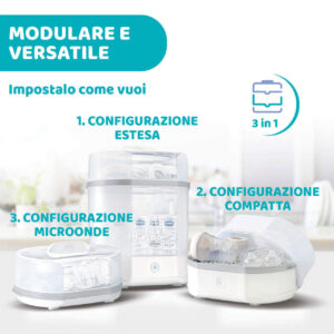 CHICCO Sterilizzatore a Vapore 3 in 1 - immagine 4