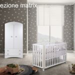 BEBEX Kit 3 pezzi Lettino Trasformabile + Piumone MATRIX