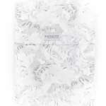 BAMBOOM Lenzuolo per lettino 110x140cm, con Federa stampa Swans