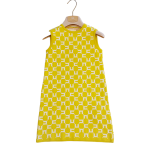 ELISABETTA FRANCHI Abito in maglia giallo