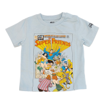 Mc SAINT BARTH T-shirt azzurra Super Friends