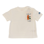 Mc SAINT BARTH T-shirt bianca Snoopy surfer