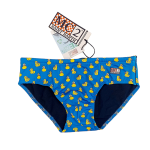 Mc SAINT BARTH Costume slip stampa Ducky glass