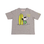 Mc SAINT BARTH T-shirt grigia Snoopy Surfer