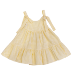 MAGIL Vestito vichy giallo