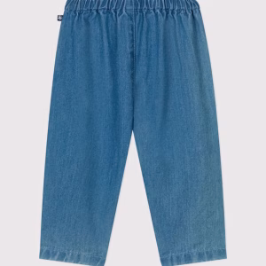 PETIT BATEAU Jeans bébé in denim leggero - immagine 4
