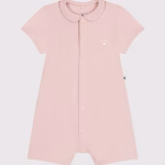 PETIT BATEAU Tutina corta in jersey rosa