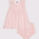 PETIT BATEAU Abito fiorellini rosa