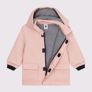 PETIT BATEAU Giubbotto cerata rosa - immagine 3