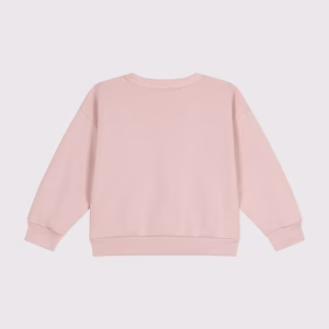 PETIT BATEAU Completo tuta in felpa rosa - immagine 7