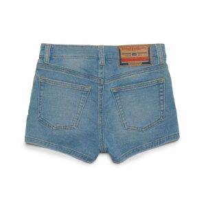 DIESEL Shorts denim elasticizzato - immagine 3