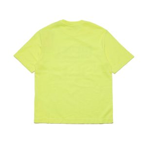 DIESEL T-shirt logo giallo - immagine 3