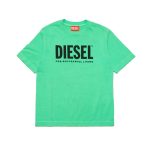DIESEL T-shirt  logo verde