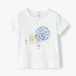 IL GUFO T-shirt lumachina bambina
