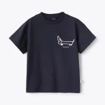 IL GUFO T-shirt blu bambino