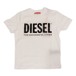 DIESEL T-shirt logo bianca