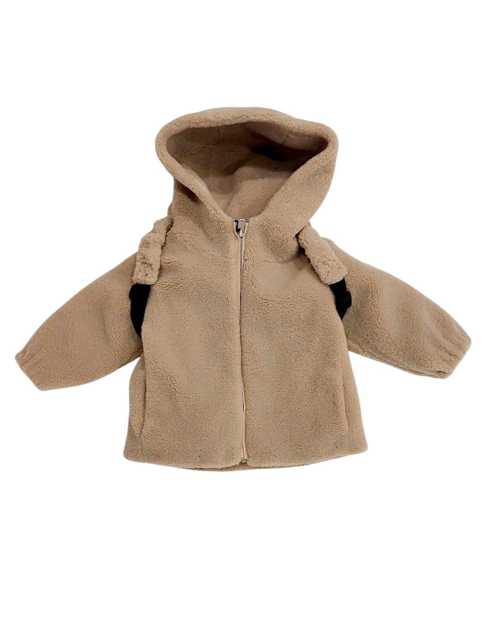 Photoroom-20250125_184307 BOMBOOGIE Giubbotto in Sherpa con orsetto - immagine 1