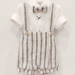 COLORI CHIARI Completo pagliaccetto battesimo/cerimonia bambino