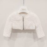 ALETTA Coprispalle battesimo/cerimonia bambina bianco